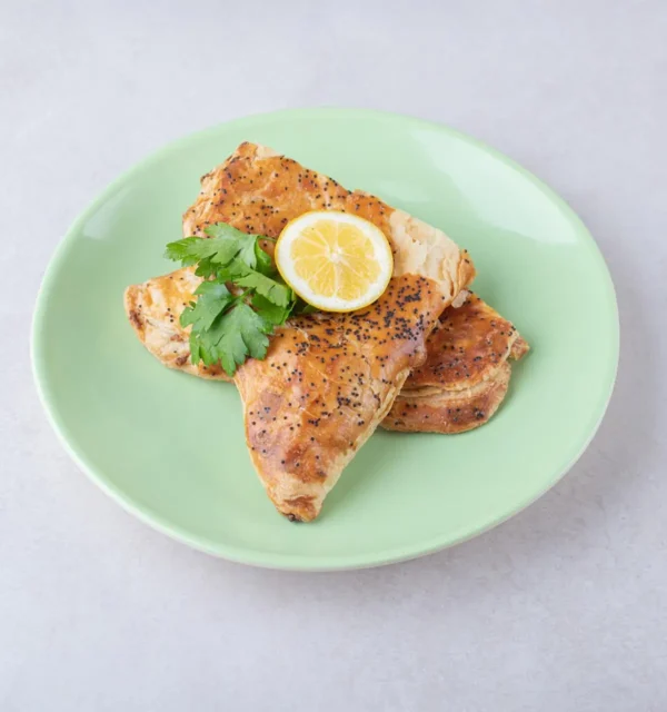 Baked fish fillet