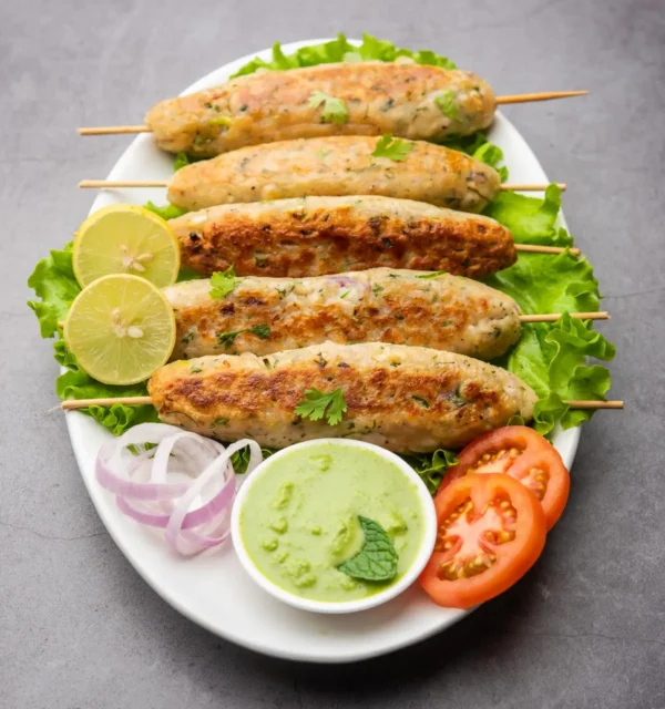 Chicken sheek kabab