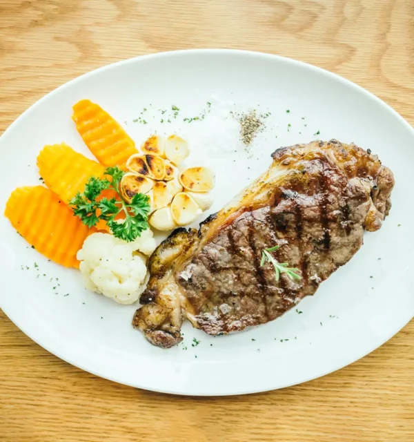 Mustard steak